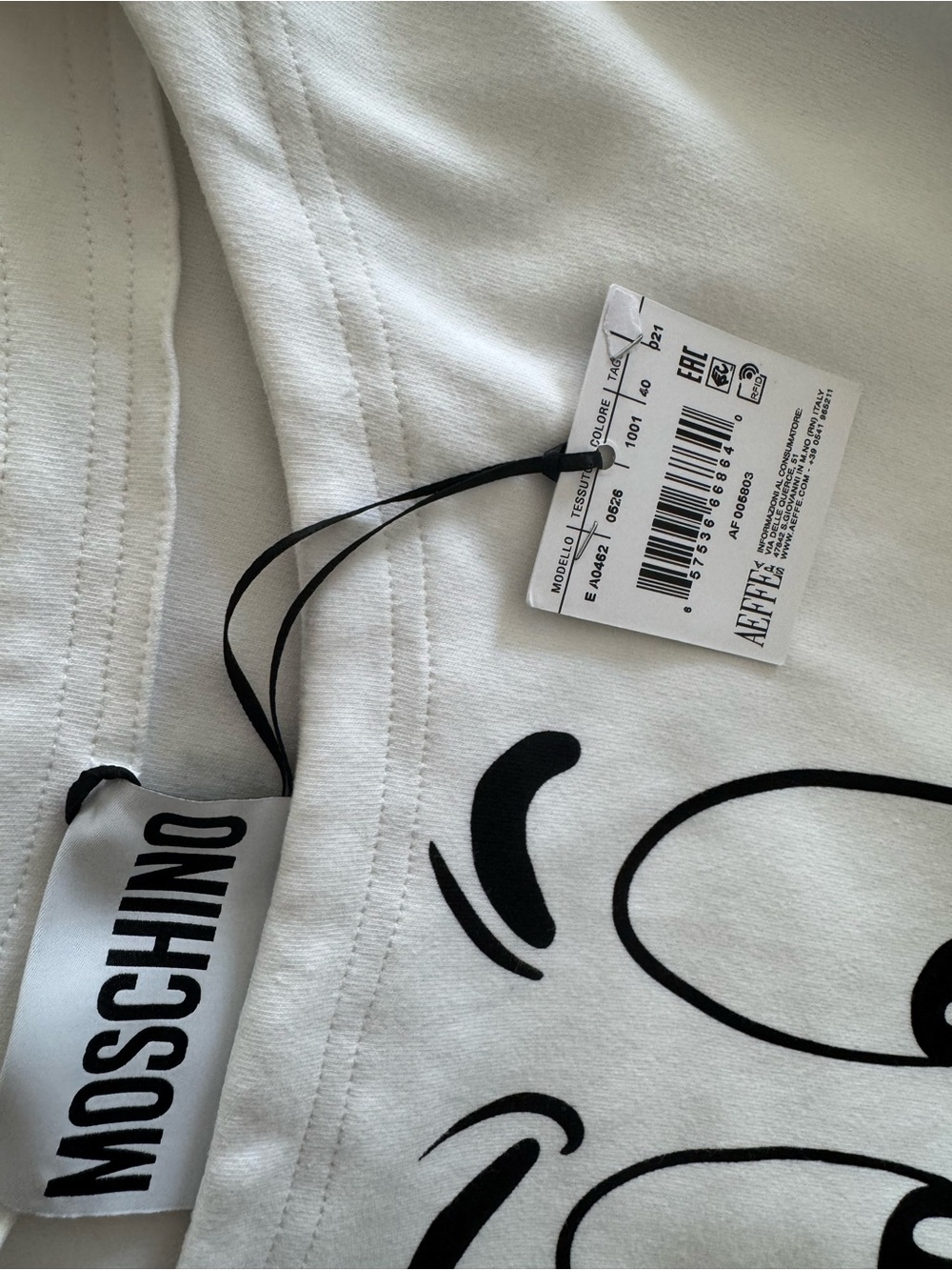 Moschino Cartoon Face Asymmetric Dress IT 40 / US 6 / UK 8 / FR 36 / DE 34 - Picture 13 of 17
